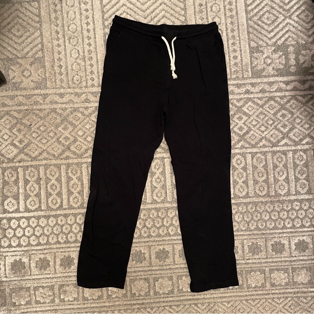 Black Zara Jogger Sweatpants M
